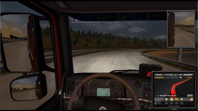 Artefox Plays Euro Truck Simulator 2 Ep 6 - Troll GPS смотреть онлайн