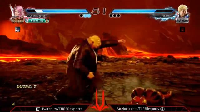 TEKKEN 7 Online TUG Session | MR. ROBOT (Alisa) vs TMC (Bob) смотреть онлайн