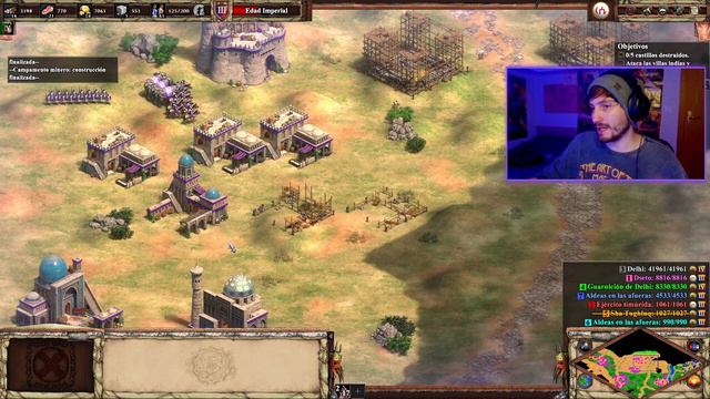 SULTÁN del INDOSTÁN | Age Of Empires II DE | Episodio 4 | Campaña de Tamerlán DIFÍCIL смотреть онлайн