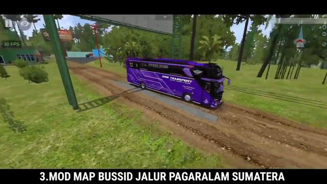 TOP 5 MOD MAP BUSSID UPDATE TERBARU V4.1.2 Part .10 | Bus Simulator Indonesia