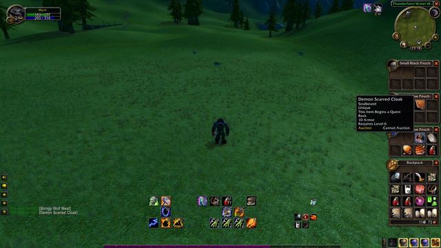 Mulgore Quests - The Demon Scarred Cloak (Ghost Howl) (WoW Classic)