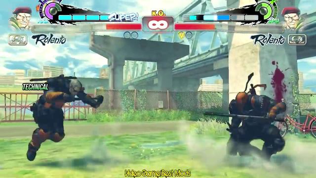 Ultra street fighter 4 PC - Deathstroke 60 FPS смотреть онлайн