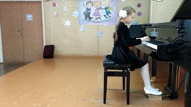 Иванова Маргарита 9 лет, 3 класс. И.С.Бах " Маленькая прелюдия" ре минор. смотреть онлайн