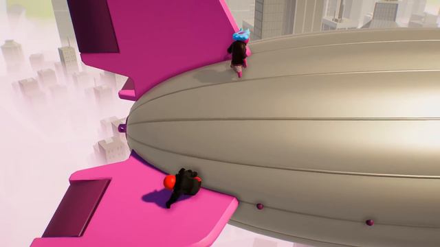 VAUT MIEUX PAS TOMBER DANS CE BROYEUR !! Gang Beasts смотреть онлайн