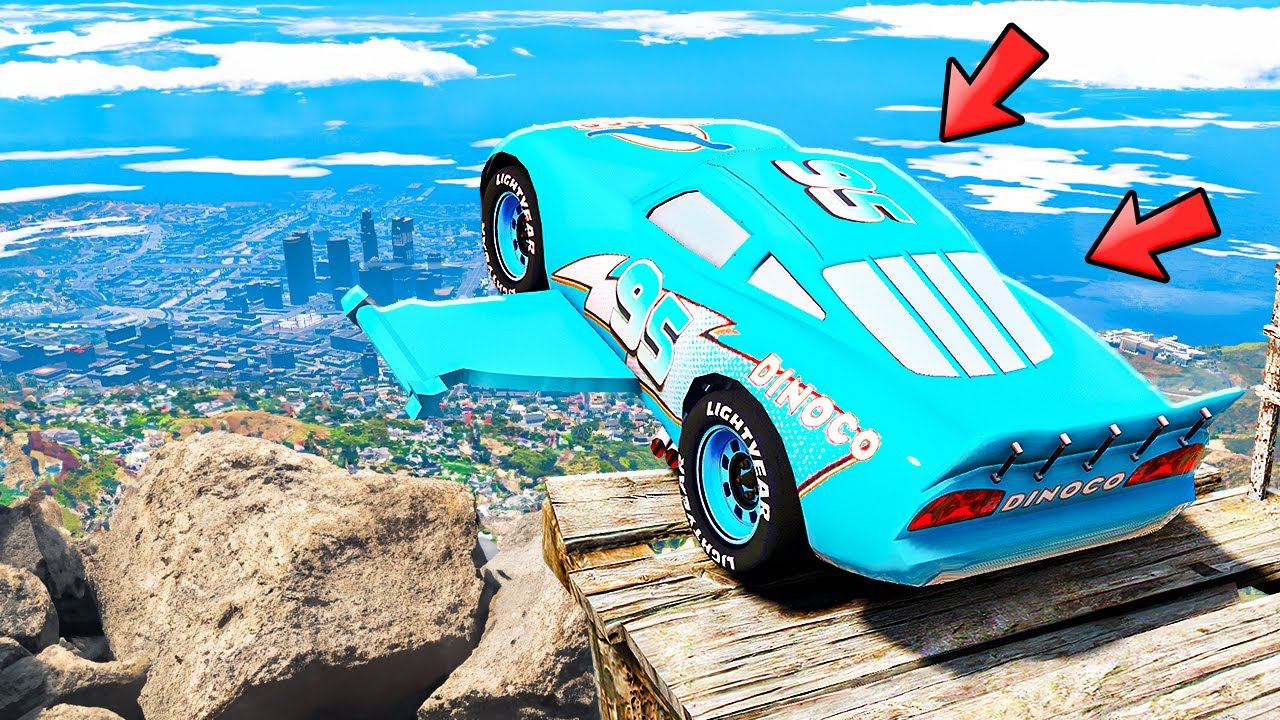 СБРОСИЛ ЛЕТАЮЩЕГО МОЛНИЮ МАКВИНА С ОБРЫВА ГТА 5 МОДЫ РАЙЛЮХА смотреть онлайн