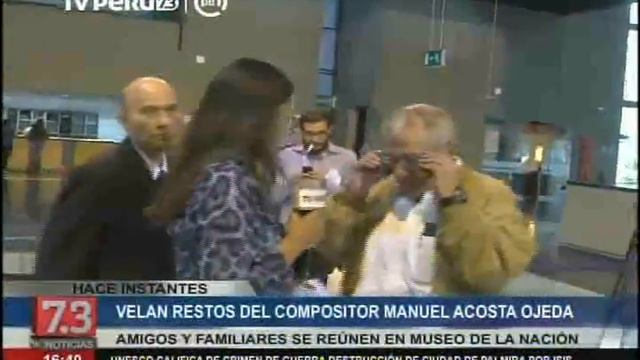 Velan restos del compositor Manuel Acosta Ojeda gran difusor de la música criolla смотреть онлайн