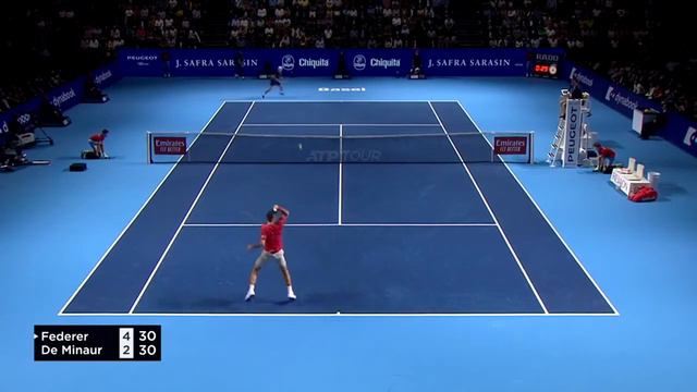 Roger Federer vs Alex de Minaur/ Basel Final 2019 Highlights смотреть онлайн