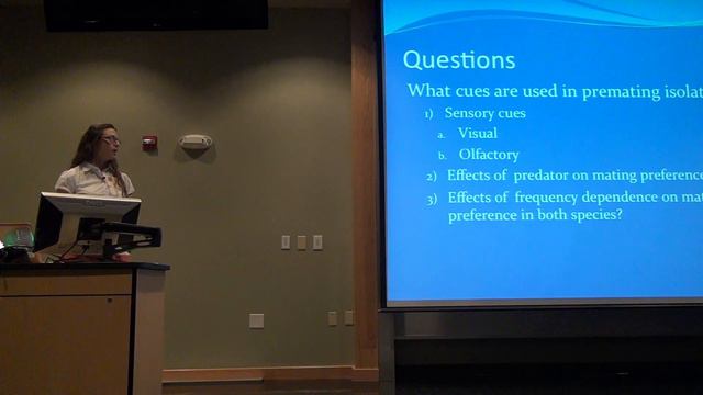Frequency-dependent predator-prey interactions maintain reproductive isolation (Rhiannon West) смотреть онлайн
