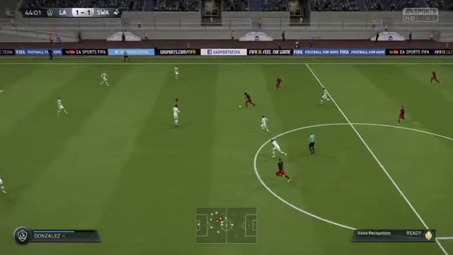 LA Galaxy Vs Swansea City - 1st Leg Cup Semi-Finals (FIFA 15)