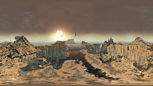 Pano 360 - Southern Shelf, Bird's-Eye View - Borderlands 2 смотреть онлайн