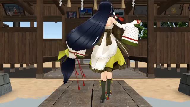 【MMD 艦これ】檄!帝国華撃団　水上機母艦（千歳型）ぽんぷ長式瑞穂さんに踊ってもらいました。 смотреть онлайн