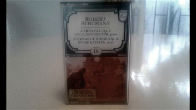 Bella Davidovitch plays Schumann. Carnaval, op. 9 (1970s, from cassette) смотреть онлайн