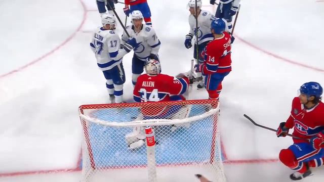 Nikita Kucherov's assist on Cirelli's first goal after injury vs Canadiens (17 dec 2022) смотреть онлайн
