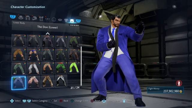 Tekken 7 Customization Showcase: Heihachi Mishima смотреть онлайн