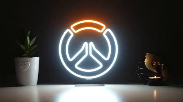 Overwatch LED Neon Sign смотреть онлайн