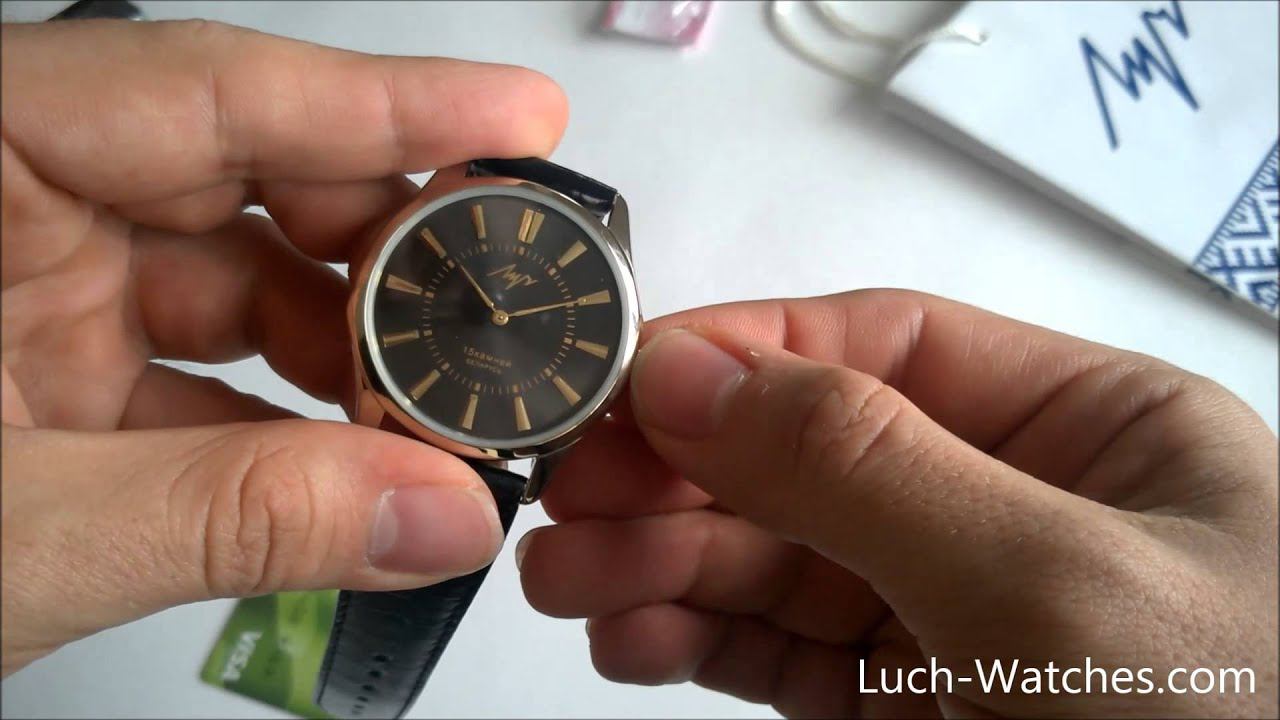 Обзор мужских часов Луч 377877895 смотреть онлайн