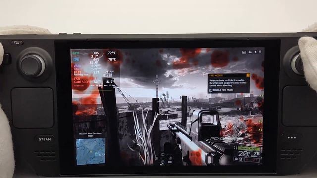 Steam Deck Gameplay - Battlefield 4 - SteamOS смотреть онлайн