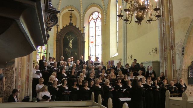 Mūsu Tēvs debesīs /mūzika – Lūcija Garūta, vārdi – Andrejs Eglītis/ смотреть онлайн