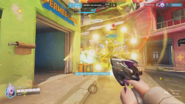 Overwatch 2 Competitive 36 Kills Play Of the Game D.Va 1 Death смотреть онлайн