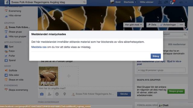 Facebook Censurera Politiska Inläg смотреть онлайн