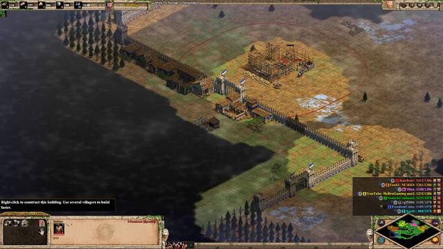 Spanish (Arena) 15 minutes Castle Drop into Conquistador Fast Castle build order tutorial смотреть онлайн
