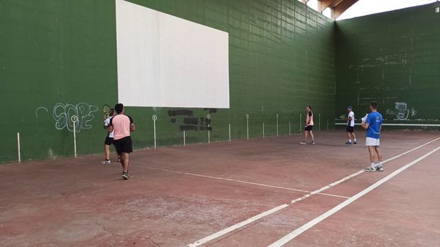 FRONTENIS SOBRADIEL CUARTOS ROBER ADRIAN VS ASIER JESUS смотреть онлайн