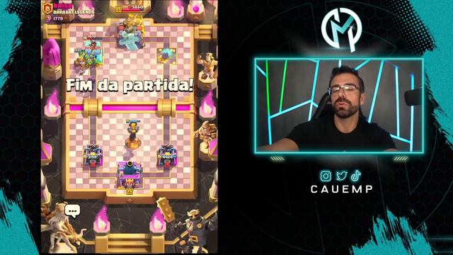 DECK DE CICLO DE MINEIRO PARA DOMINAR O META DO CLASH ROYALE! смотреть онлайн