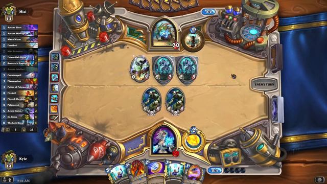 Hearthstone: Wild - 508 - Tempo Mage смотреть онлайн