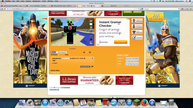 How to Install Skins Using TheSkindex and Planet Minecraft смотреть онлайн