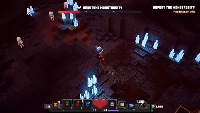 Minecraft Dungeons - How to kill the Redstone Monstrosity смотреть онлайн