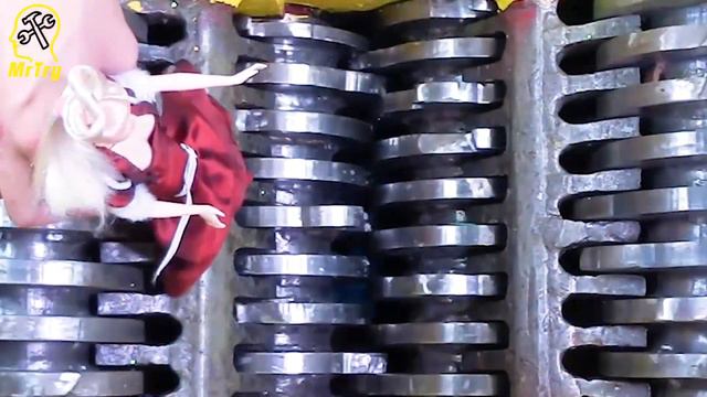 Crushing Crunchy & Soft Things By Shredder! - EXPERIMENT: HIGH HEELS VS SHREDDER