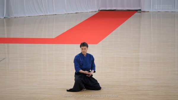 Tenshin Shoden Katori Shinto-ryu Kenjutsu [4K 60fps] - 47th Japanese Martial Arts Demonstration