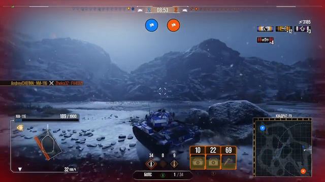 World of tanks console- катаем на NM 116, зарабатываем серебро. Приятного просмотра. смотреть онлайн