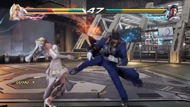 Tekken 7 | Season 3.32 | Nina Vs Claudio смотреть онлайн