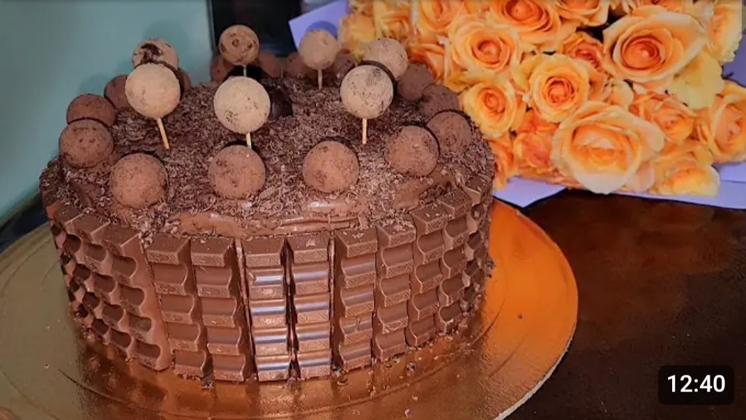 ТОРТ ШОКОЛАДНЫЙ РАЙ.🎂🍫🍫 смотреть онлайн