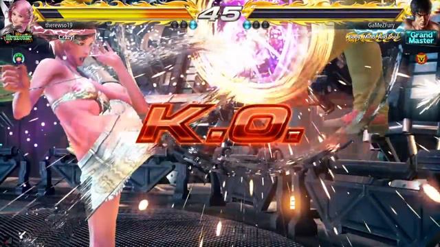 TEKKEN™7_King Law Lionheart Samurai Ace vs. Sexy android 2 смотреть онлайн