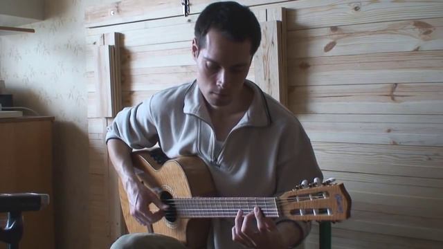 "Spirit of the sea" (Blackmors nights) на гитаре смотреть онлайн