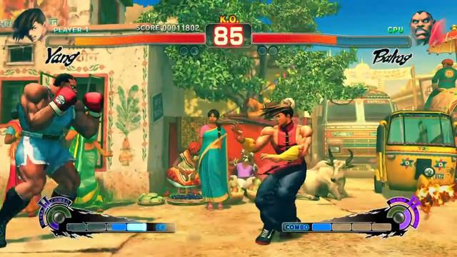 Ultra Street Fighter 4 - Yang arcade mode смотреть онлайн