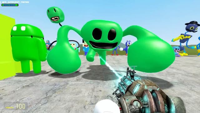 WHICH COLOR IS STRONGER? from 3D SANIC CLONES MEMES on Garry's Mod! смотреть онлайн