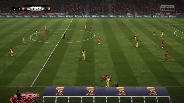 Дижон - Кевийи Руан 2 раунд Кубка Франции по футболу FIFA 18 PS4 смотреть онлайн