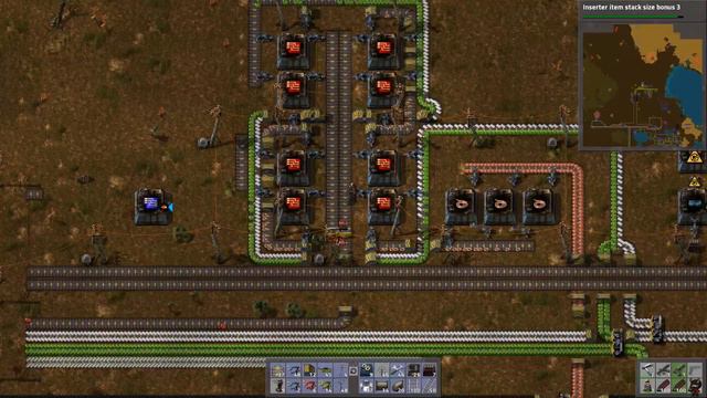 Factorio 11: Recirculating bus system loop смотреть онлайн