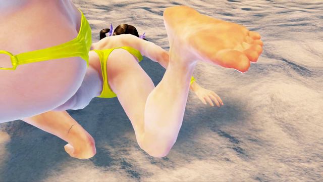 Asuka Toys with Xiaoyu at the beach смотреть онлайн