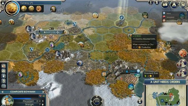 Civilization 5 Gods and Kings Multiplayer Babylon (Part 3) смотреть онлайн