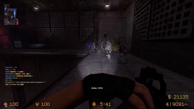 CSS:Zombie Escape Mod - ze_antartika_b2 смотреть онлайн