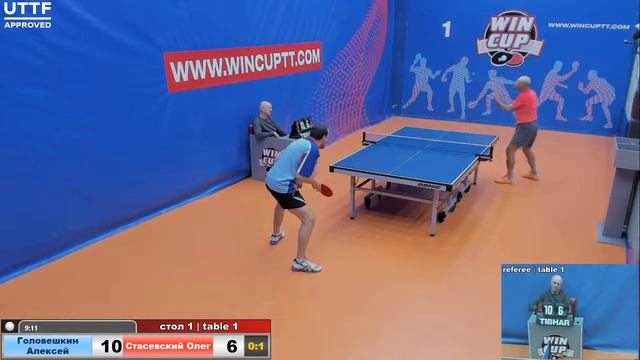 Головешкин Алексей 3-1 Стасевский Олег Турнир Восток 4 WIN CUP 24.11.20 Прямая трансляция Зал 1 смотреть онлайн
