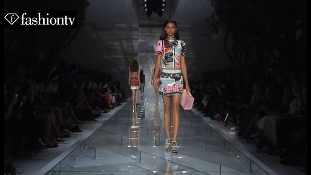 Versace Spring/Summer 2015 Ft Isabeli Fontana | Milan Fashion Week MFW | FashionTV