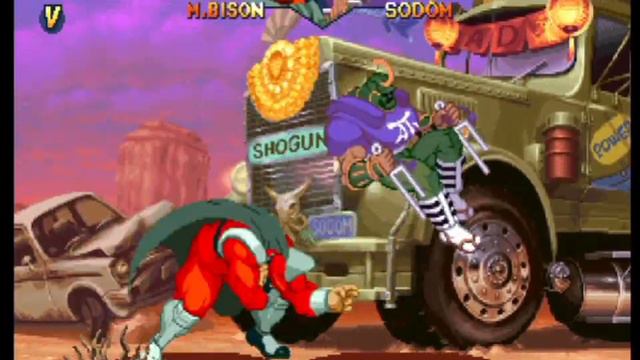 Street Fighter Alpha 2 Gold (PlayStation 2) Arcade As M. Bison