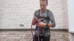 Обвязка. Прикрепление усов самостраховки.