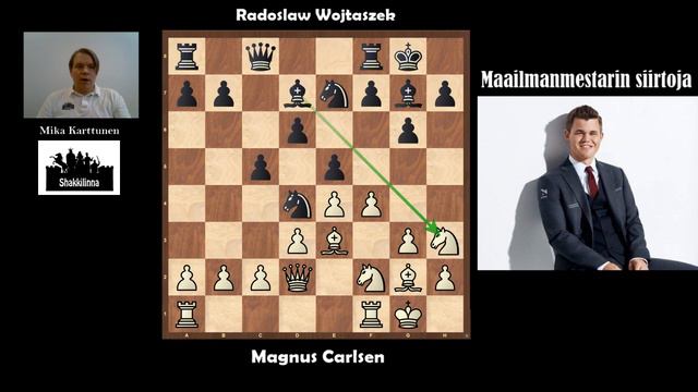 Maailmanmestarin siirtoja: Magnus Carlsenin 12.siirto смотреть онлайн