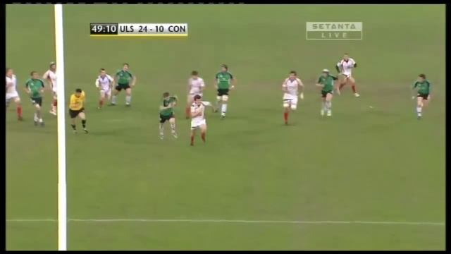 Ulster v Connacht 07/05/2010 Ian Whitten Try смотреть онлайн